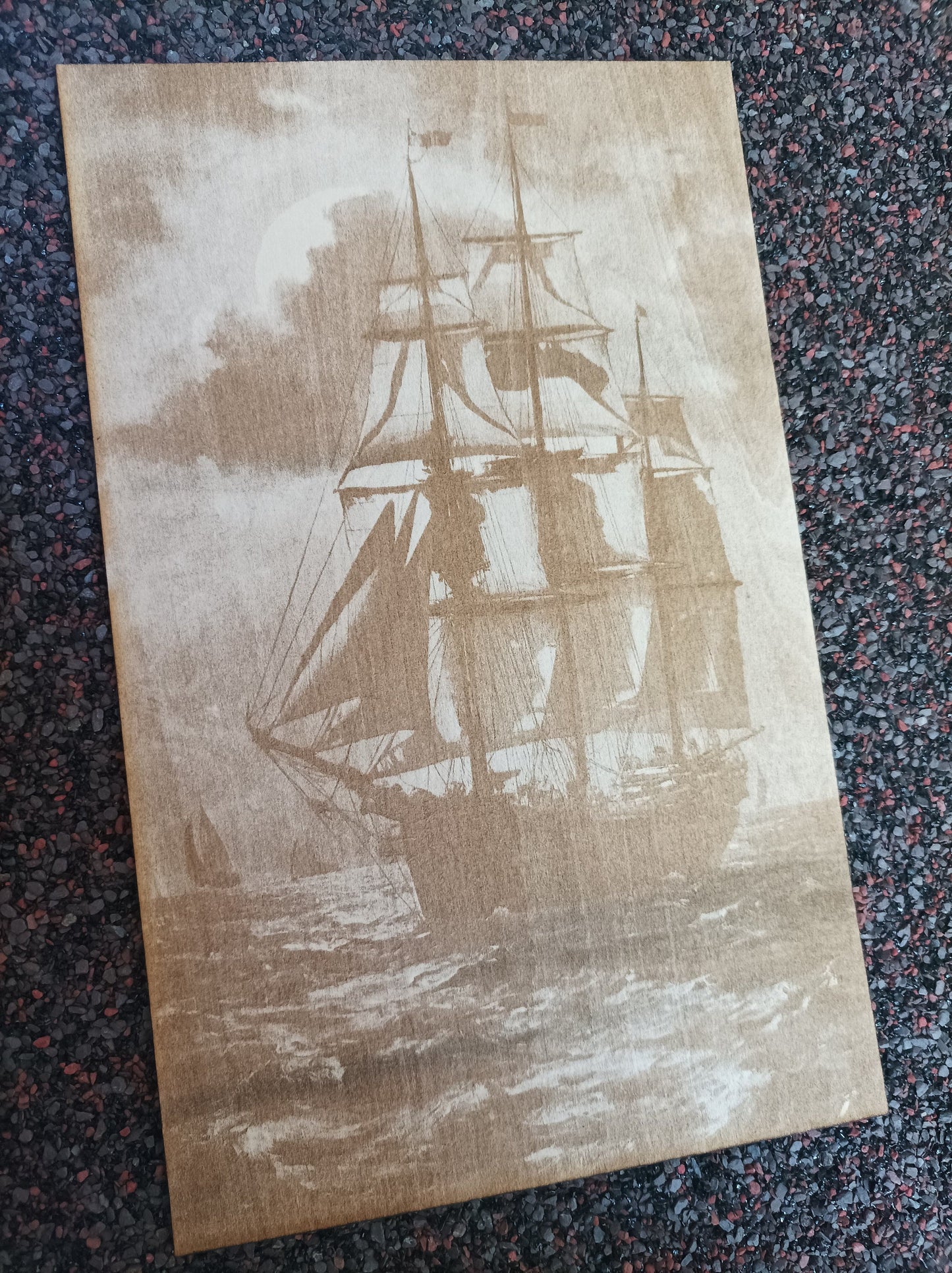 Custom photo on wood, laser cut photo on wood with picture frame, personalized wall decoration, portrait from photo.