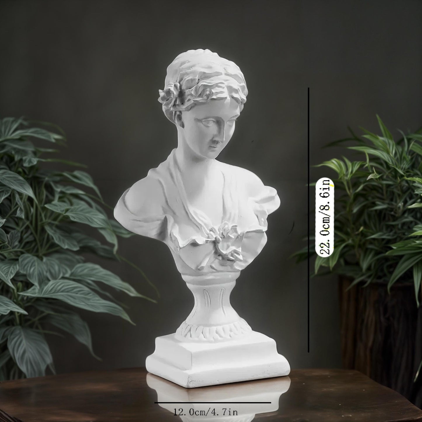 Venus Göttinnen Büste aus Harz: Elegante Skulptur für Ihr Zuhause