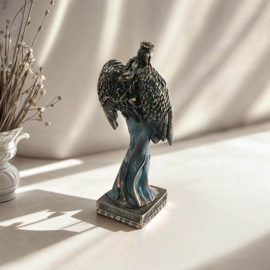 Statuetka Bogini Bogactwa – Figurka z żywicy – Dobrobyt i Sukces – 20 cm