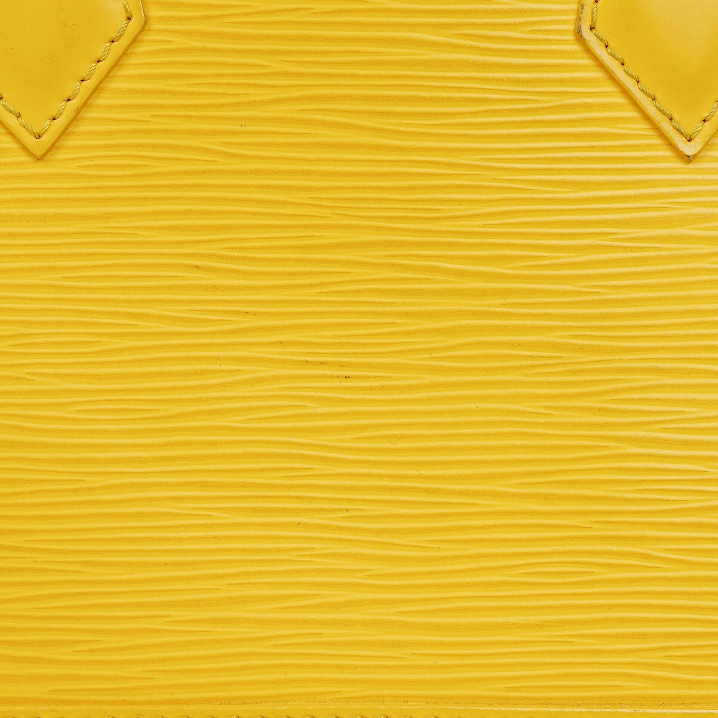 Louis Vuitton Alma BB Handtasche aus gelbem Epi-Leder