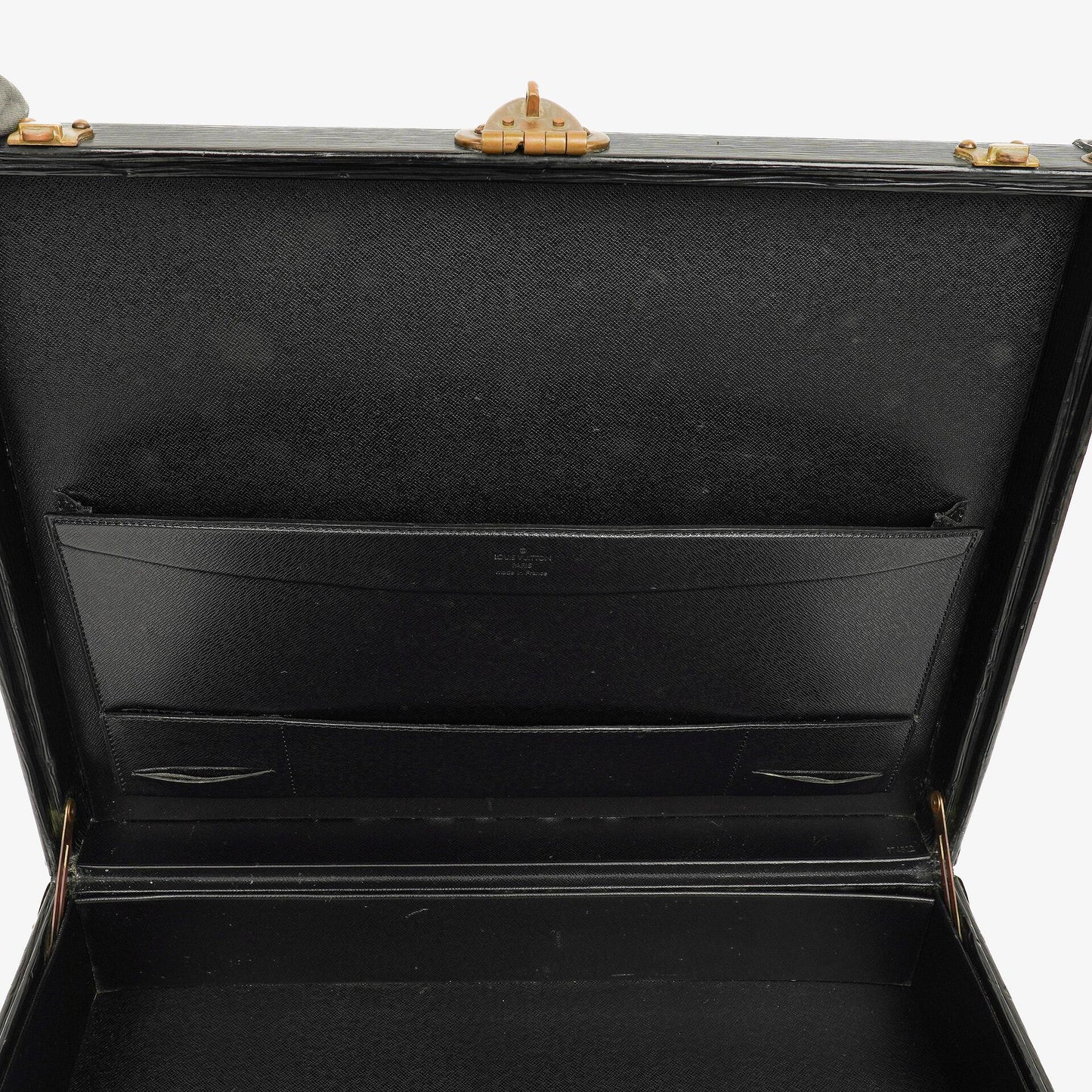 Louis Vuitton President Aktentasche aus schwarzem Epi Leder