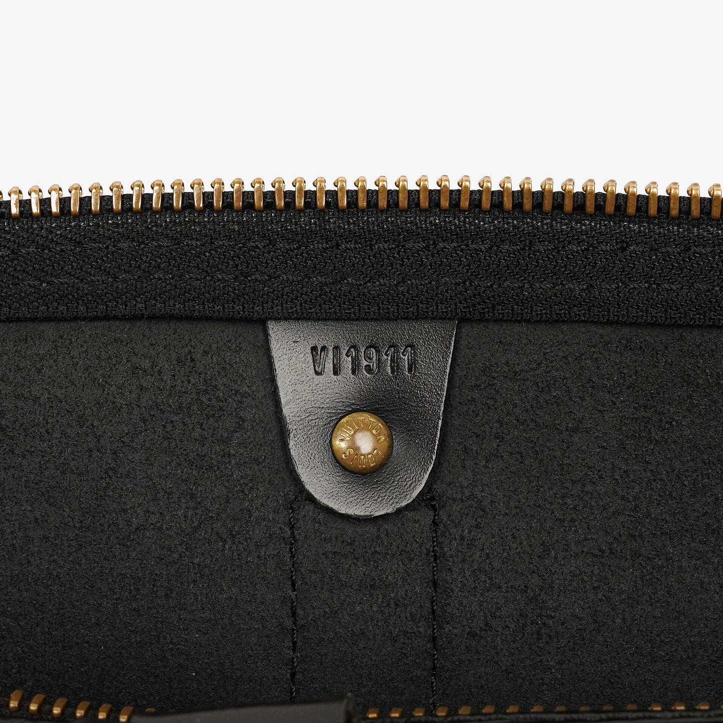 Louis Vuitton Keepall 45 Reisetasche aus schwarzem Epi Leder