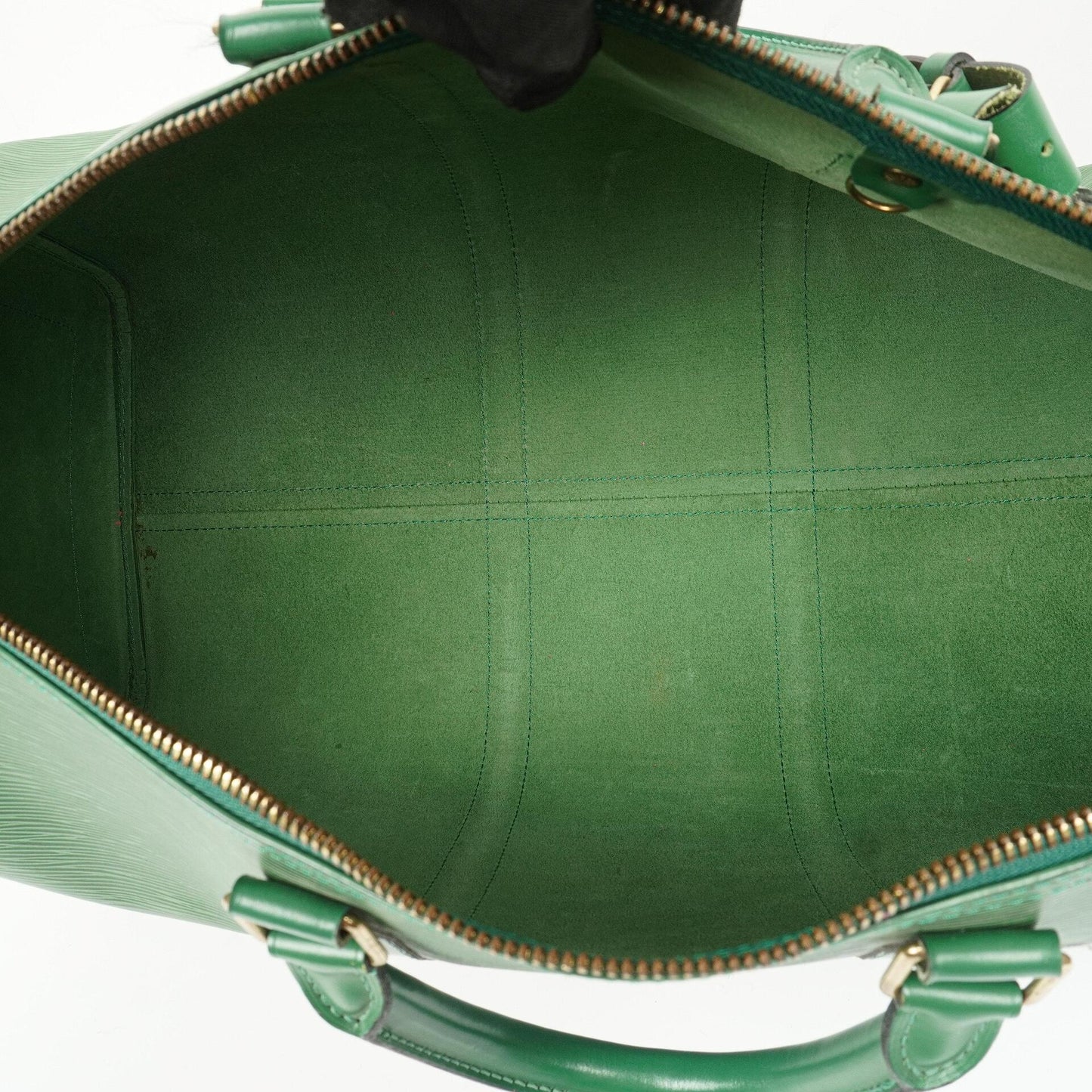 Louis Vuitton Keepall 50 Grün EPI Leder Reisetasche, 1995