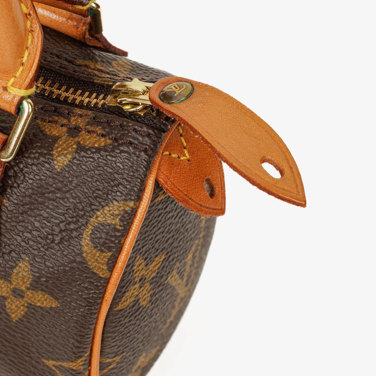 Louis Vuitton Nano Speedy Mini-Tasche aus Monogram Canvas