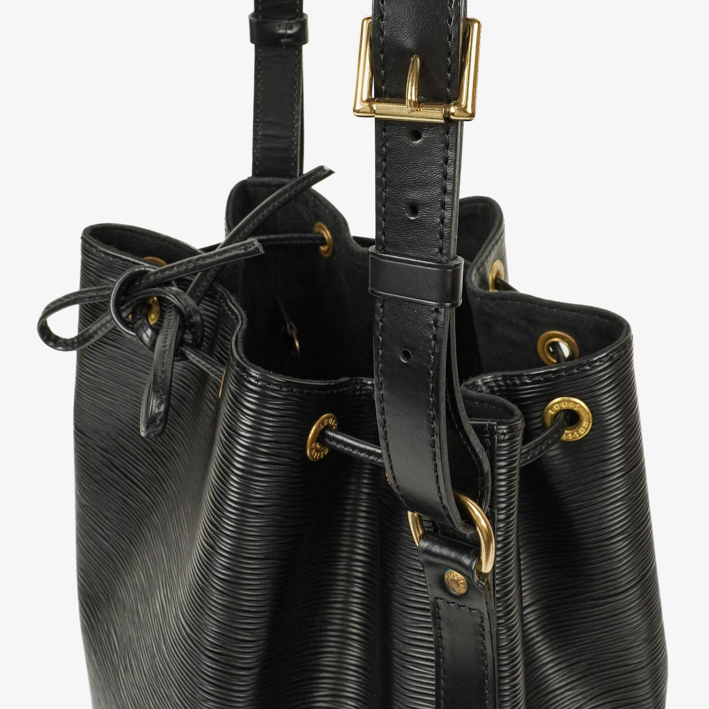 Louis Vuitton Noe Grande GM Schultertasche aus schwarzem Epi Leder