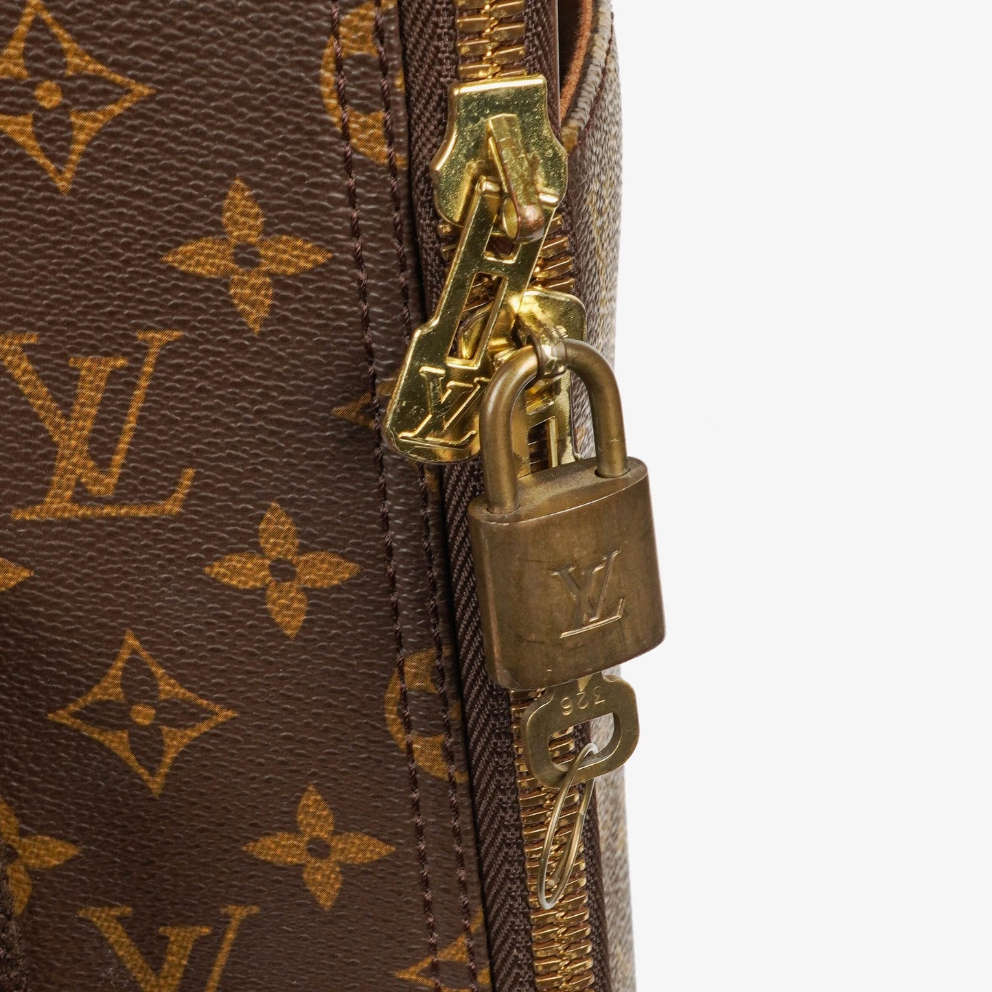 Louis Vuitton Pégase 55 Vintage Koffer aus Monogramm Canvas