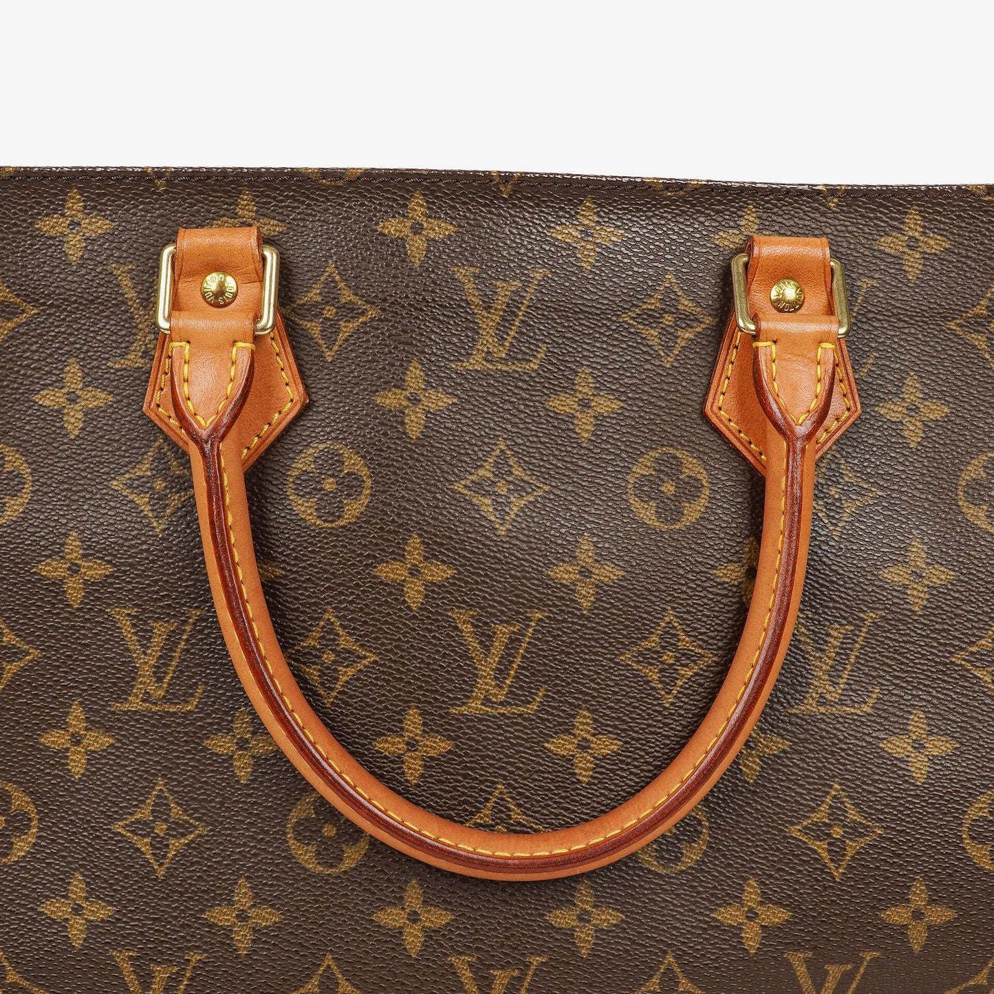 Louis Vuitton Sac Plat Tasche aus Monogram Canvas