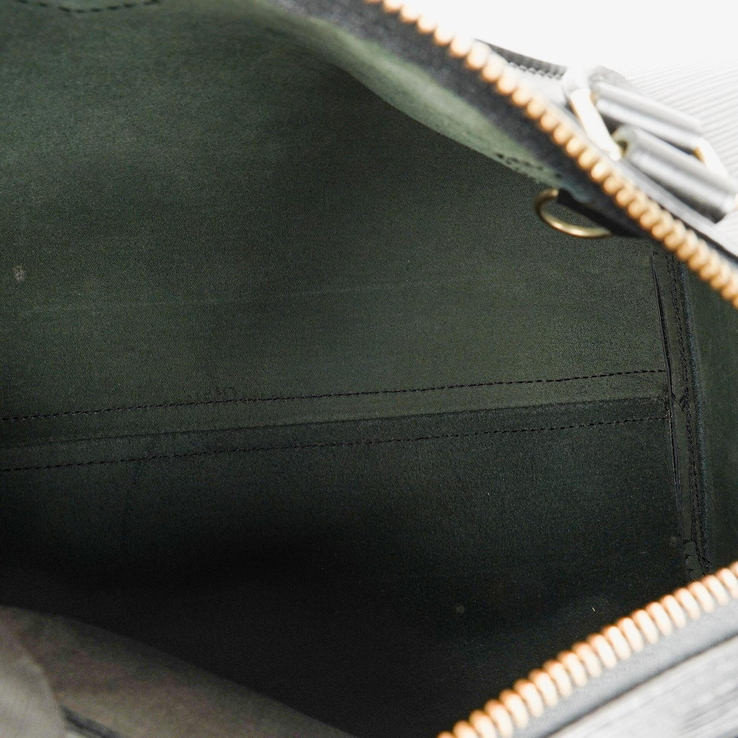 Louis Vuitton Speedy 25 Handtasche aus schwarzem Epi Leder