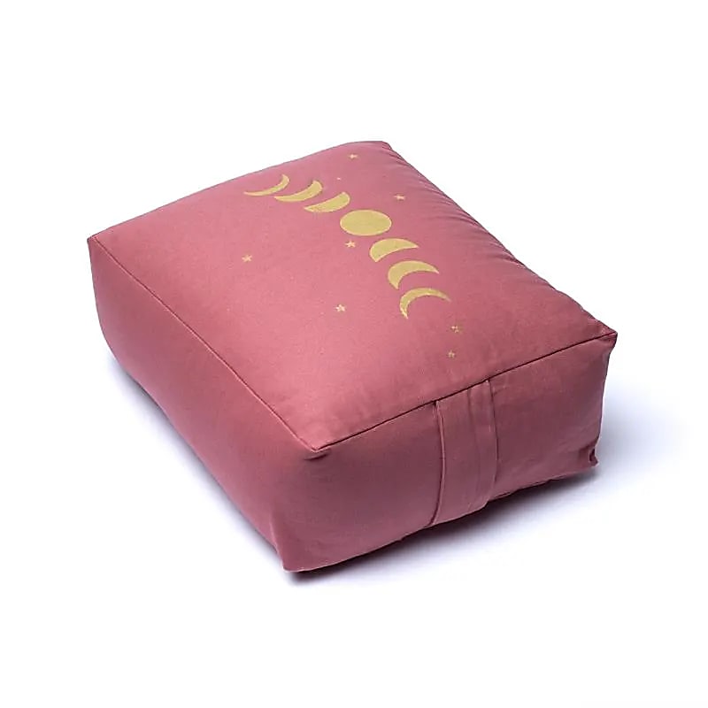 Meditationskissen / Yogabolster Mondphasen BIO Baumwolle ( OCS ) - 38x28x13 cm; 2770g - Laminimas e.K