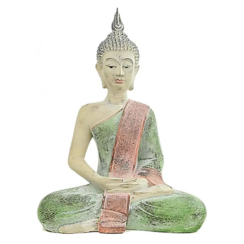 Meditierender Buddha - Thailand - 1670 g; 33x19x43 cm - Laminimas e.K