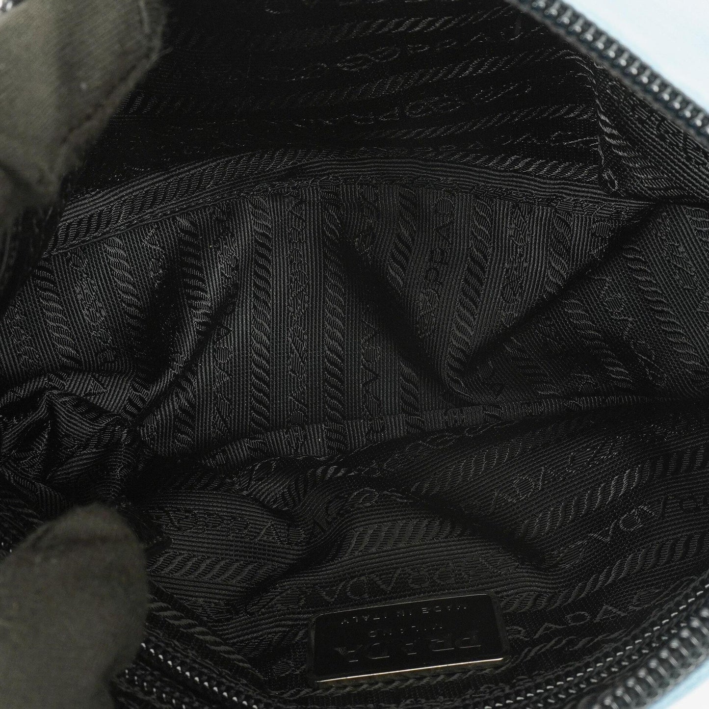 Prada Tessuto Easy Tasche in Azzurro