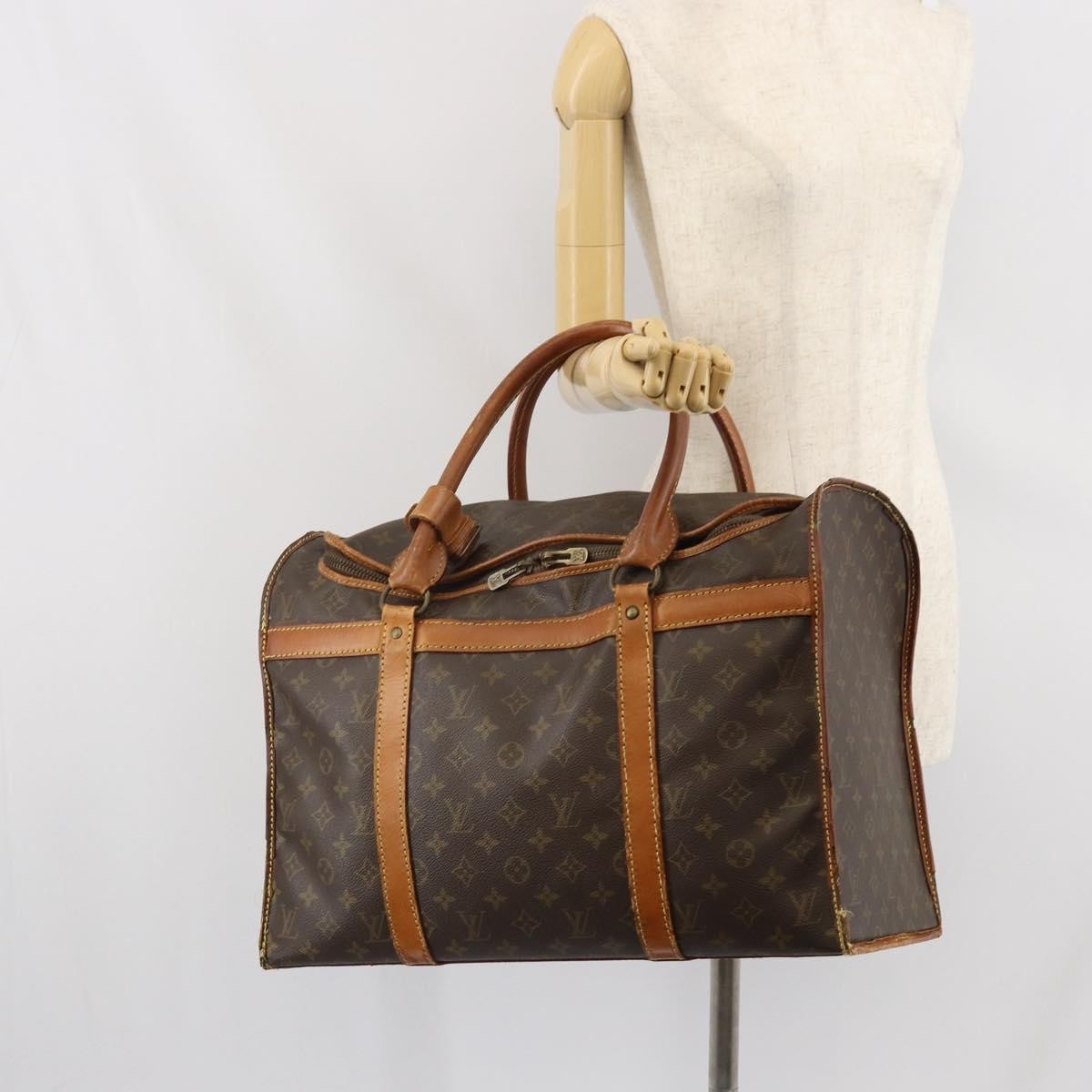 Louis Vuitton LOUIS VUITTON Monogram Sac Chassour 45 Boston Bag M41922 LV Authentic ka2167