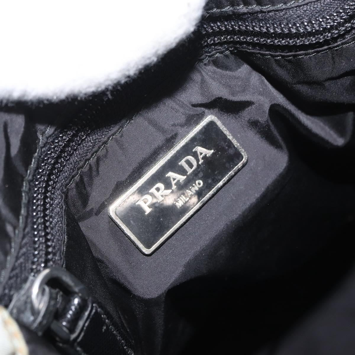 Prada PRADA Backpack Nylon Light Blue Silver Authentic LNZ330 Bag