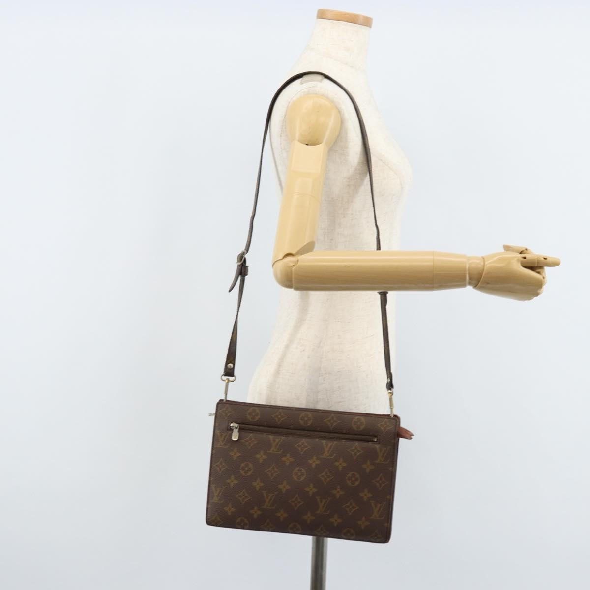 Louis Vuitton LOUIS VUITTON Monogram Angian Shoulder Bag M51205 LV Authentic BSZ013
