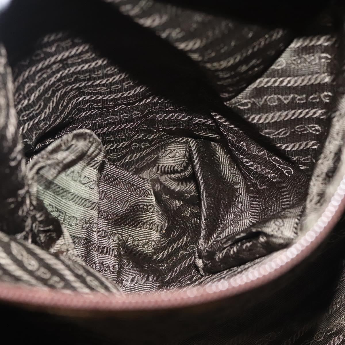 Prada PRADA Tote Bag Nylon Brown Authentic th5852