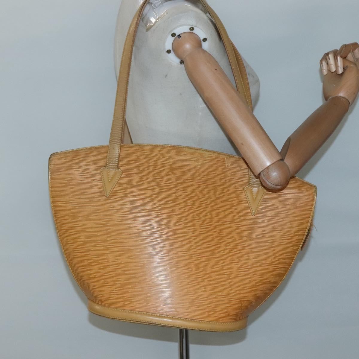 Louis Vuitton LOUIS VUITTON Epi Saint Jacques Shopping Shoulder Bag Yellow M52269 Authentic BD2186
