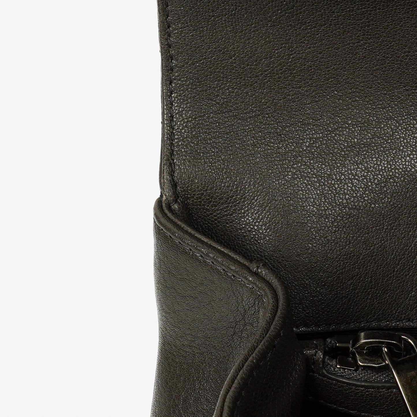 Saint Laurent College Umhängetasche Medium aus Chevron-Steppleder