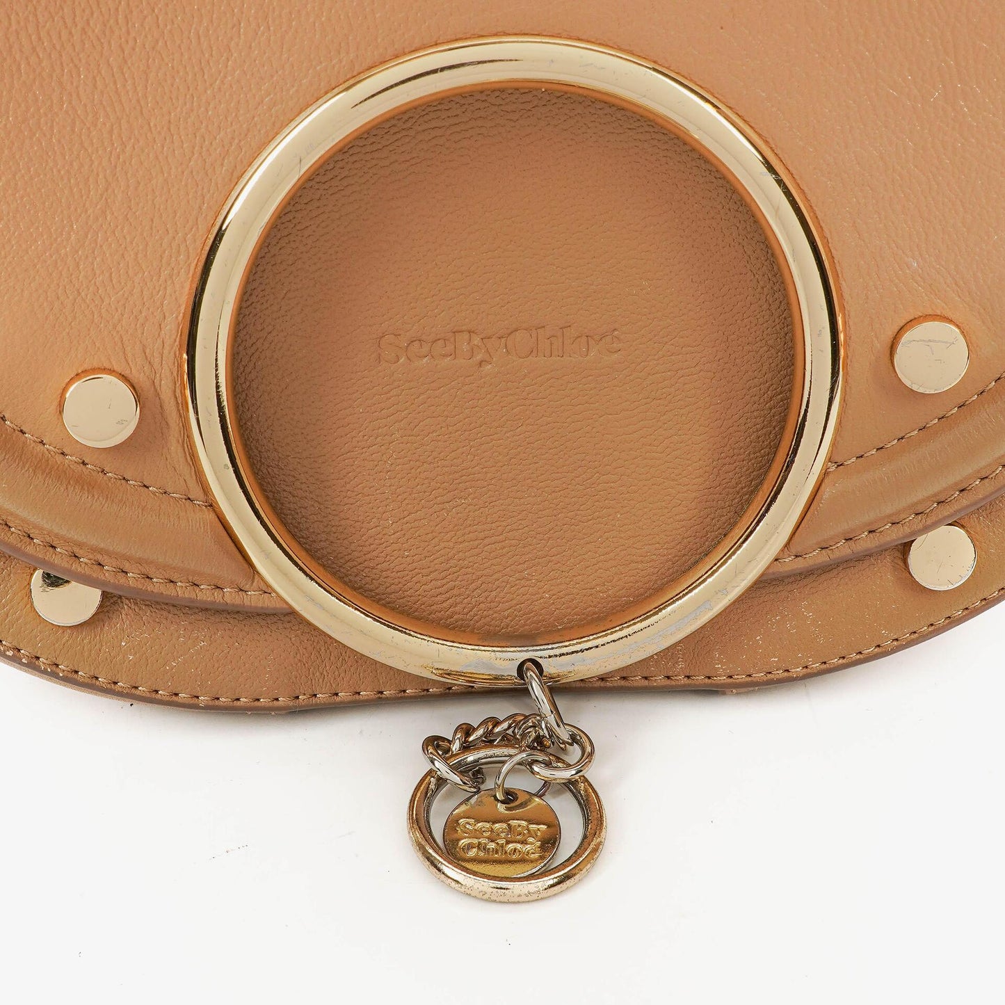See by Chloe Schultertasche Braun Leder