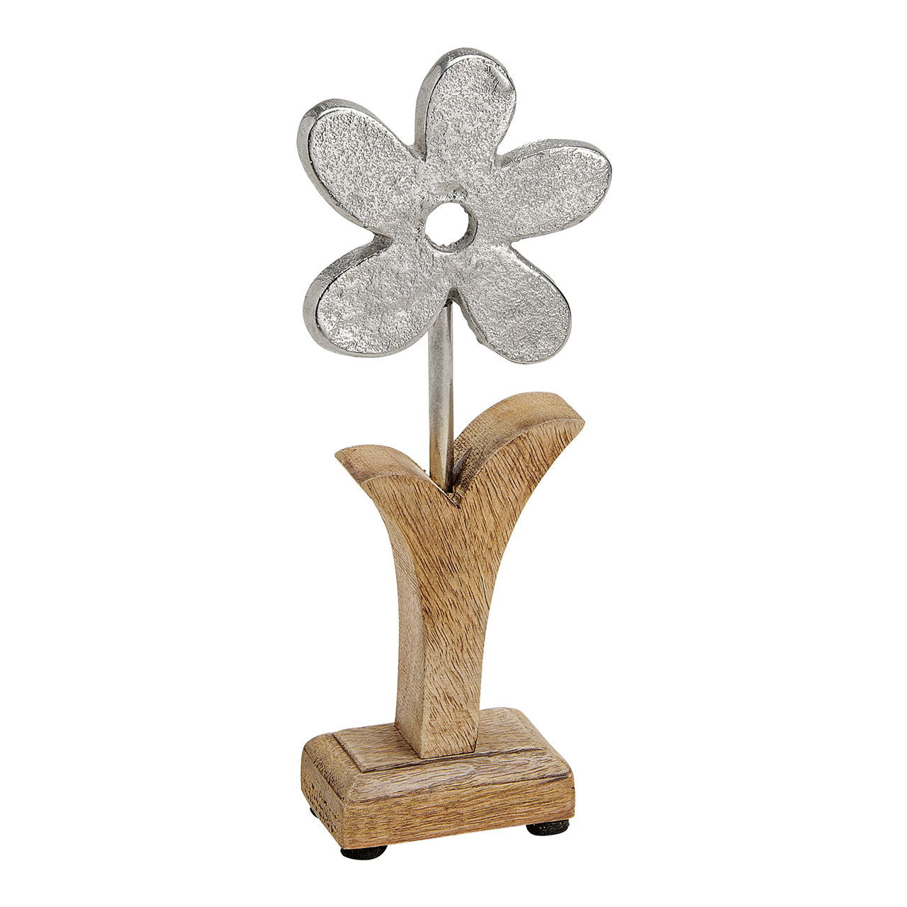 Kreative Gestaltung Dekorationsobjekt Blume - Holz
