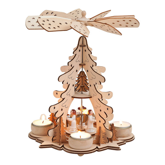 Weihnachtsdekoration Weihnachtspyramide aus Holz - Design