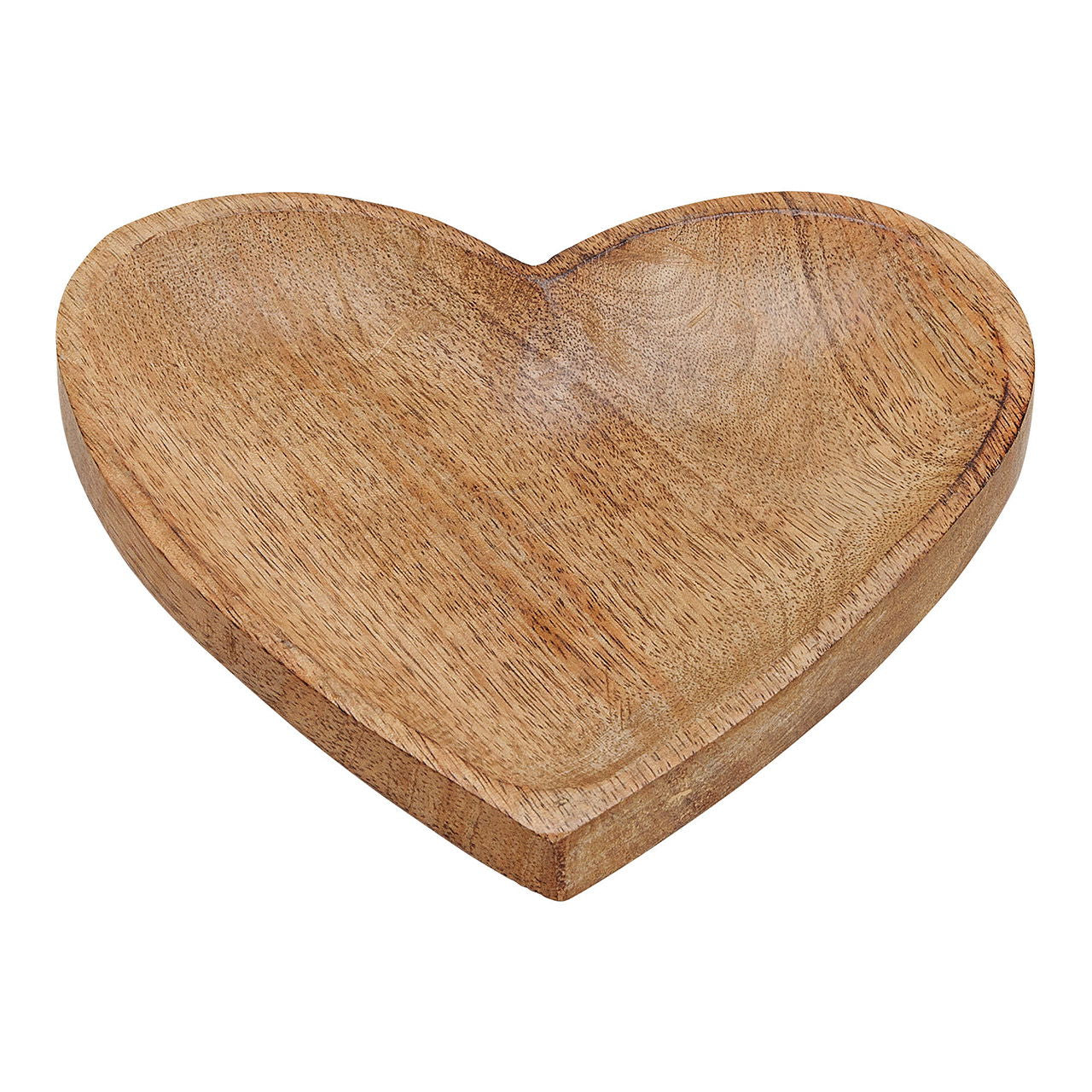 Elegante Dekoobjekt Schale aus Holz in Braun - Geschmackvolle Deko - Handarbeit