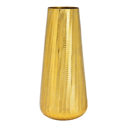 Vase Metall Gold - Metall - Unikat
