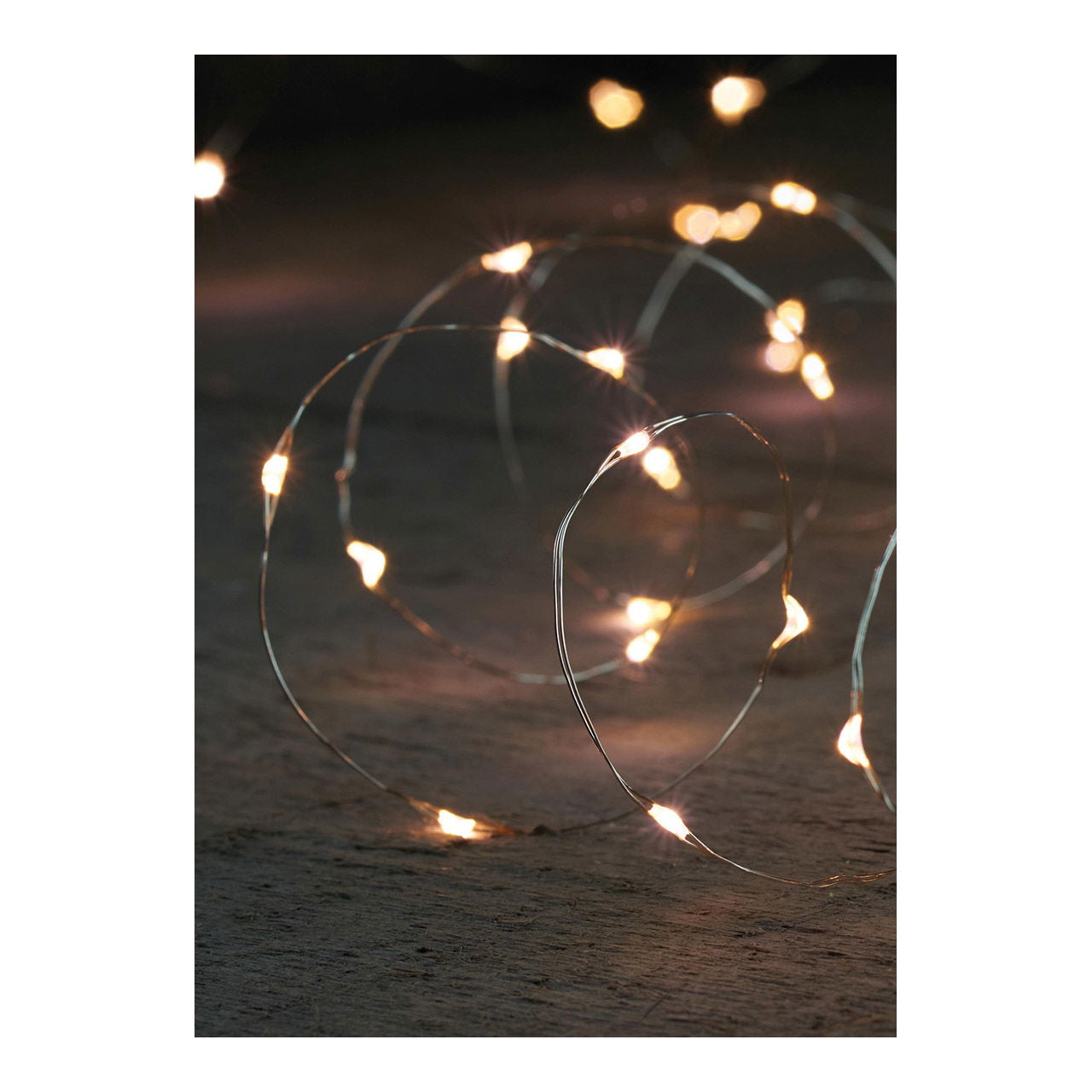 Dekorationsobjekt Lichterkette Weiß - hochwertigem Material - Geschenk