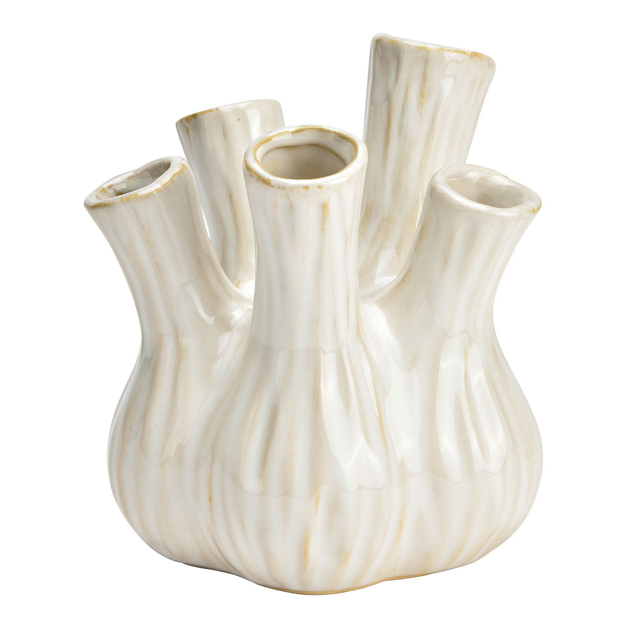 Vase Keramik aus Keramik - Weiß - Design