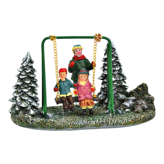 Zeitloses Design Figur Schaukel - Poly
