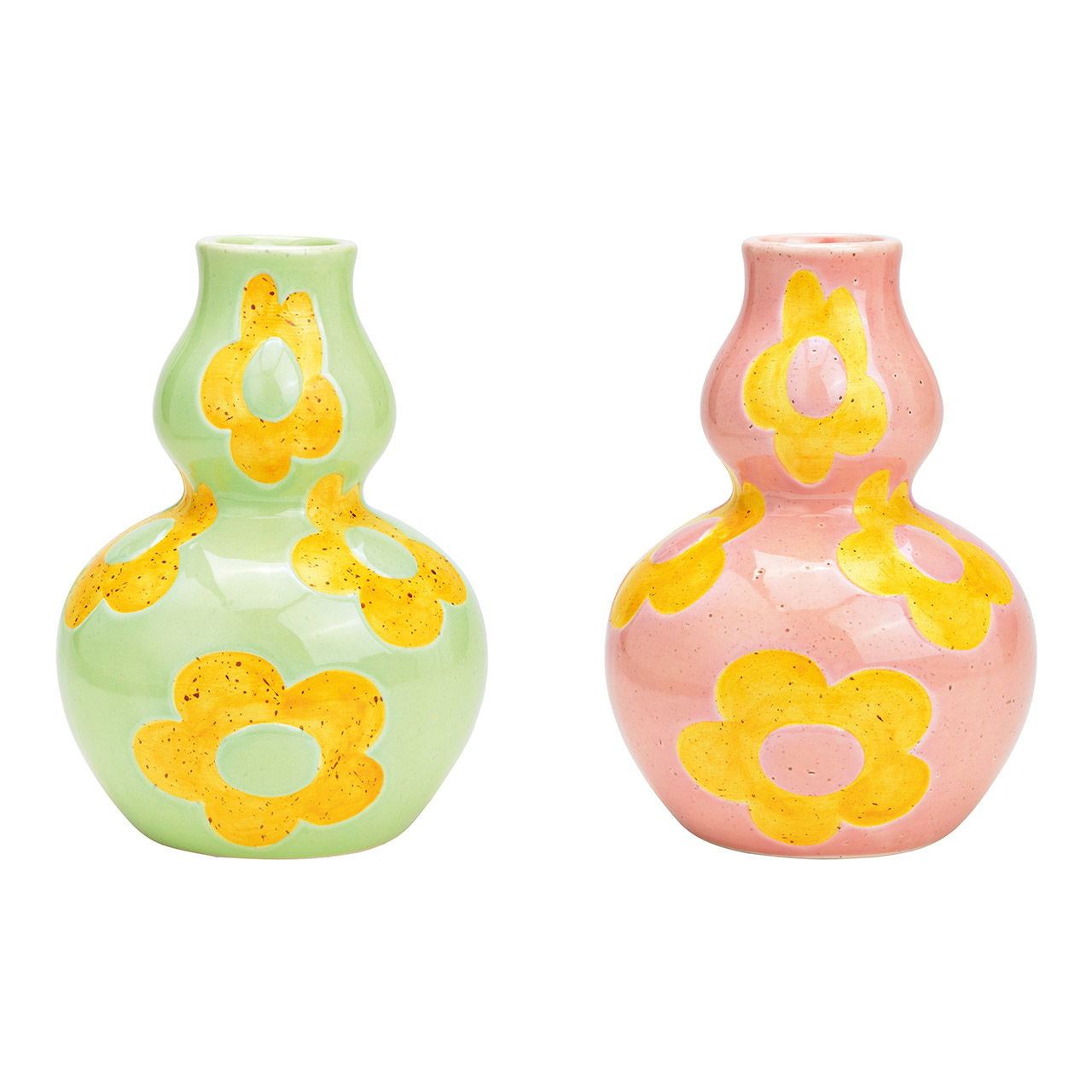 Premium Vase Blumen Keramik Grün - Hochwertige Qualität