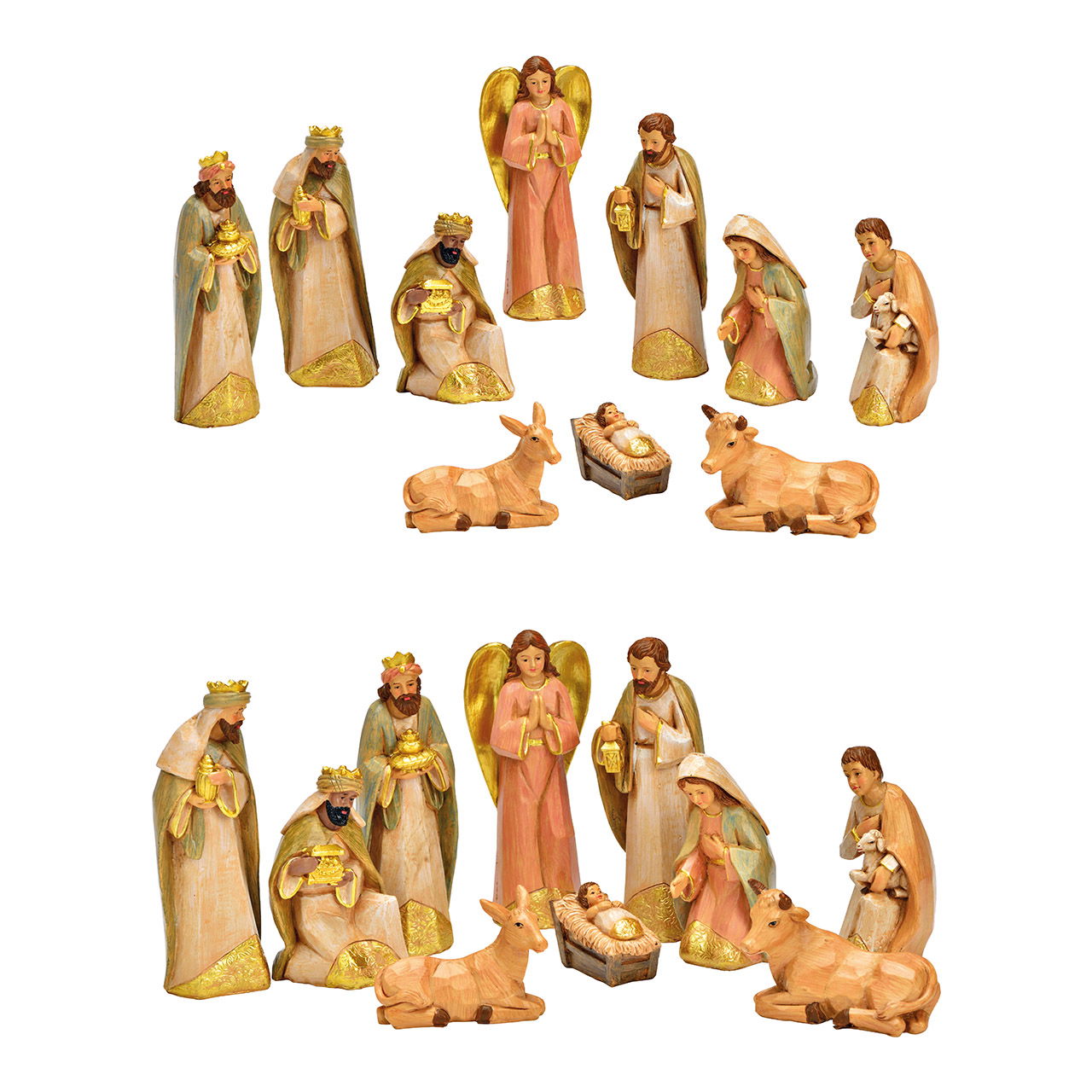 Dekorationsobjekt Krippen-set aus Poly - Höchste Qualität