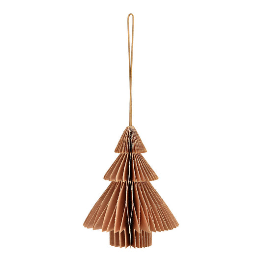 Weihnachtsdekoration Weihnachtshänger Beige - hochwertigem Material - Geschenk