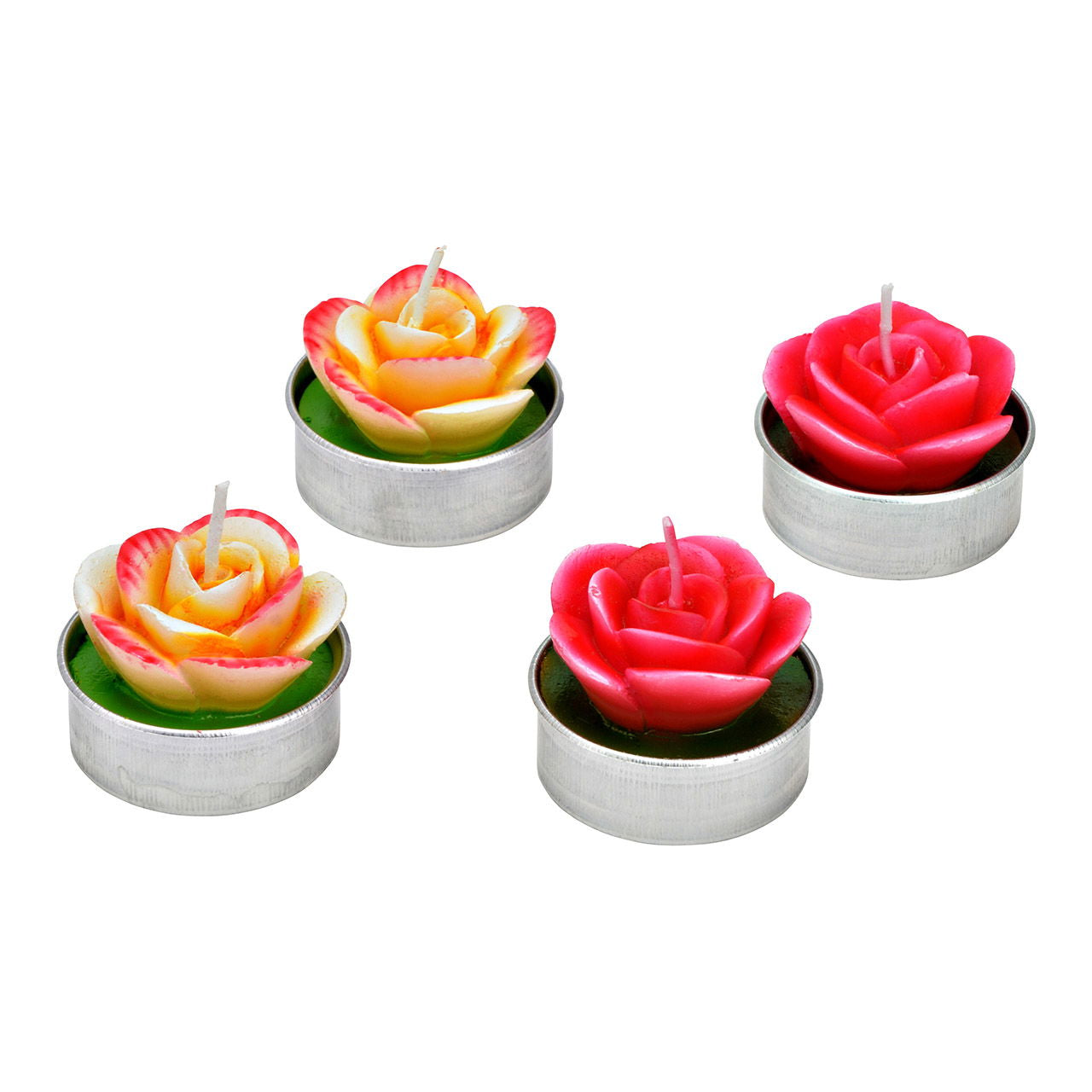 Premium Dekorationsobjekt Teelicht hochwertigem Material Rosa - Hochwertige Qualität
