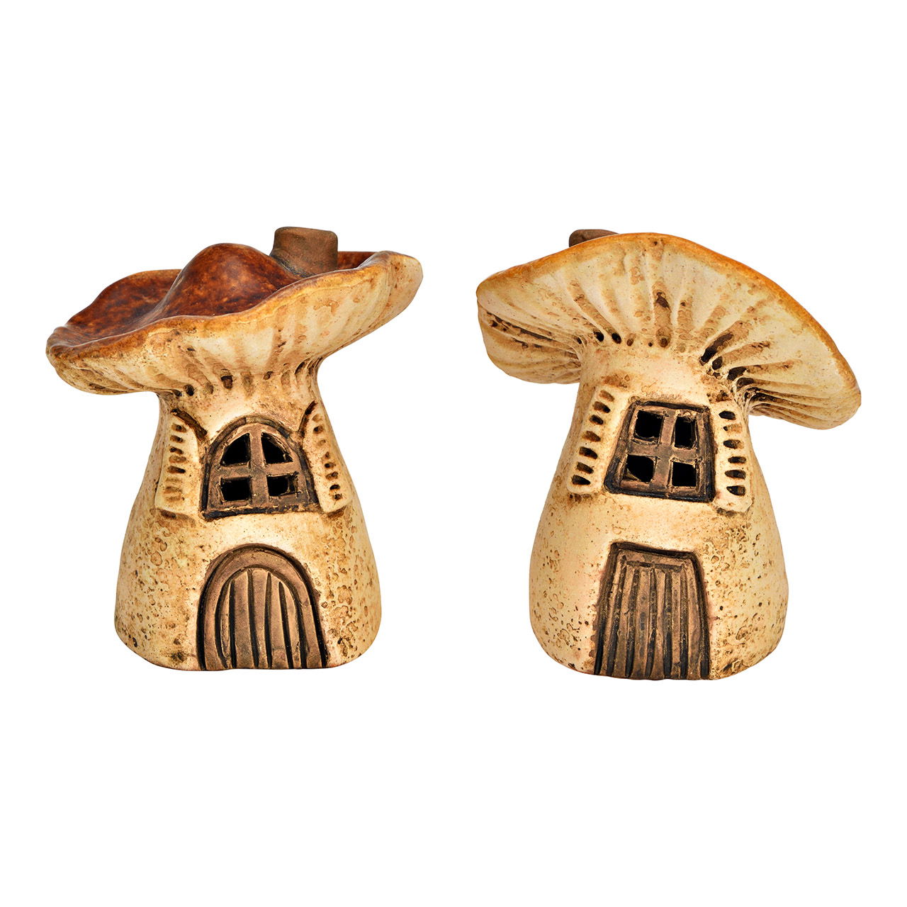 Dekorationsobjekt Pilz Braun - Stein - Design