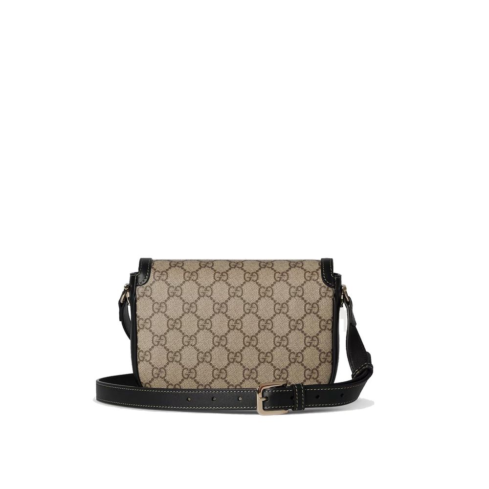 Gucci Beige Stoff Schultertasche für Damen - Elegante Designerhandtasche