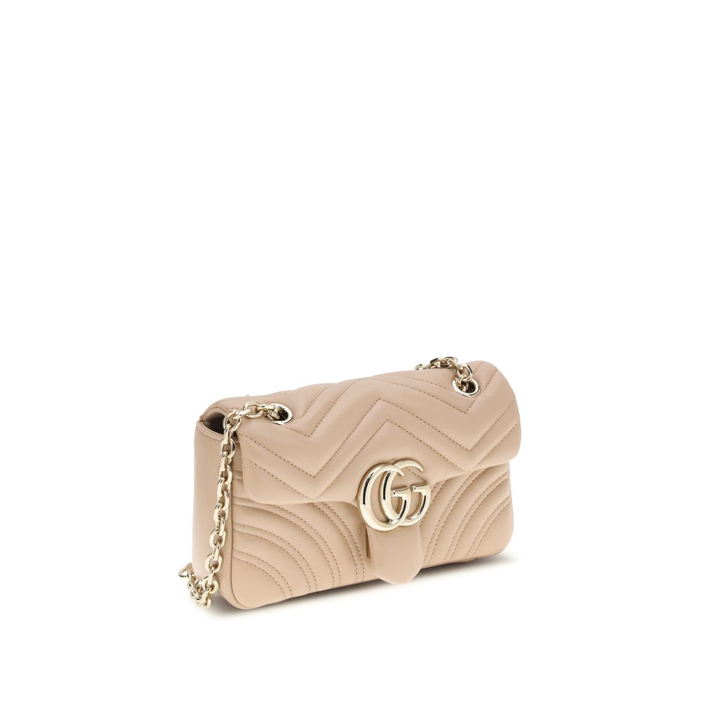 Gucci GG Marmont Schultertasche aus Kalbsleder in Multicolor