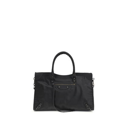 Balenciaga Le City Grande Handtasche in Schwarz aus Polyamid - Eleganz und Funktionalität