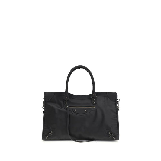 Balenciaga Le City Grande Handtasche in Schwarz aus Polyamid - Eleganz und Funktionalität
