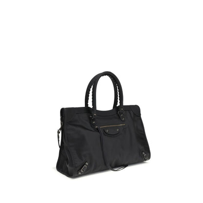 Balenciaga Le City Grande Handtasche in Schwarz aus Polyamid - Eleganz und Funktionalität