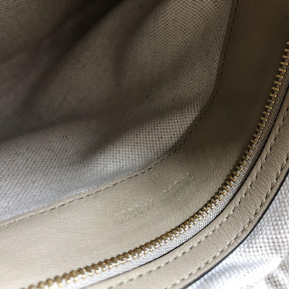 Gucci Aria Kalbsleder Web Große Attache Umhängetasche Beige – Luxus für Anspruchsvolle