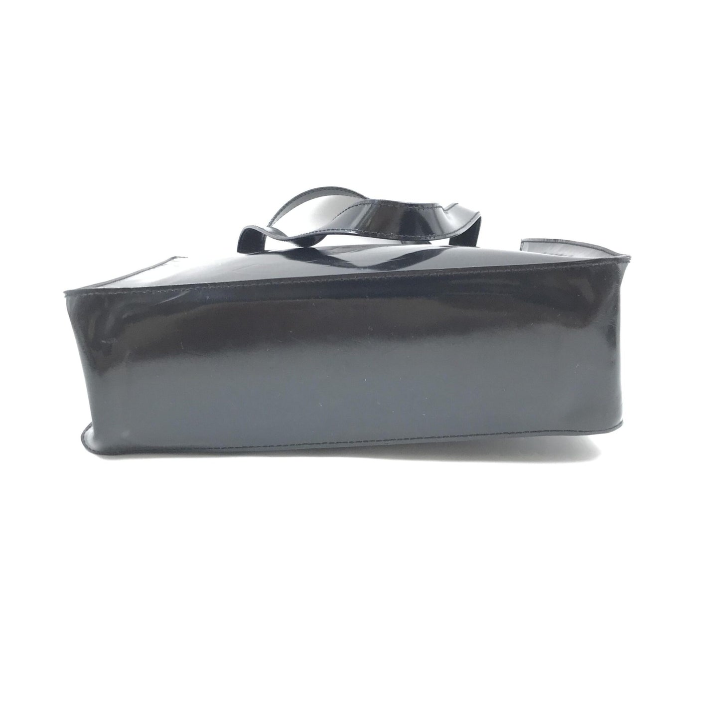 Chanel Schwarze Lackleder-Tote