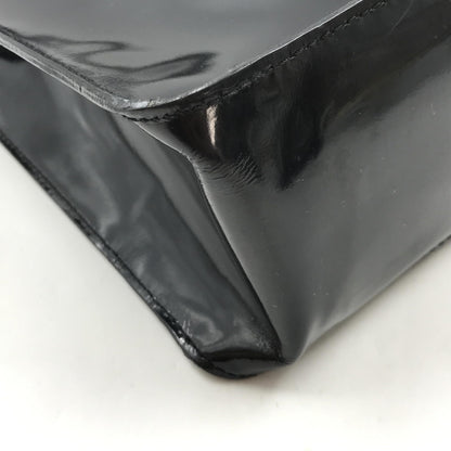 Chanel Schwarze Lackleder-Tote