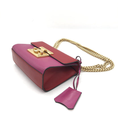 Gucci Padlock Umhängetasche in Pink – Eleganz und Funktionalität vereint