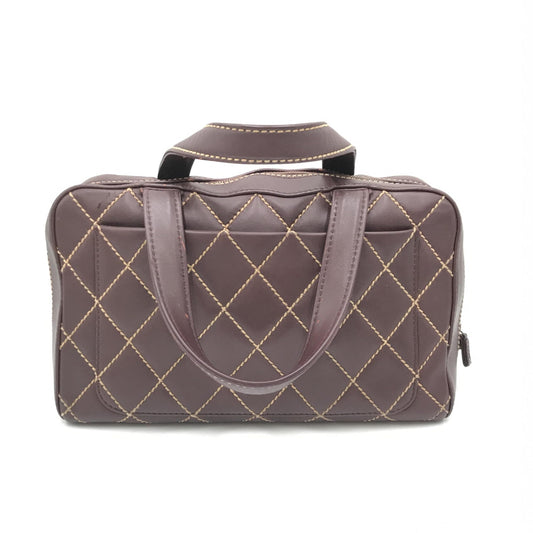Chanel Wild Stitch Handbag Mini Boston in Rot – Luxus für Anspruchsvolle