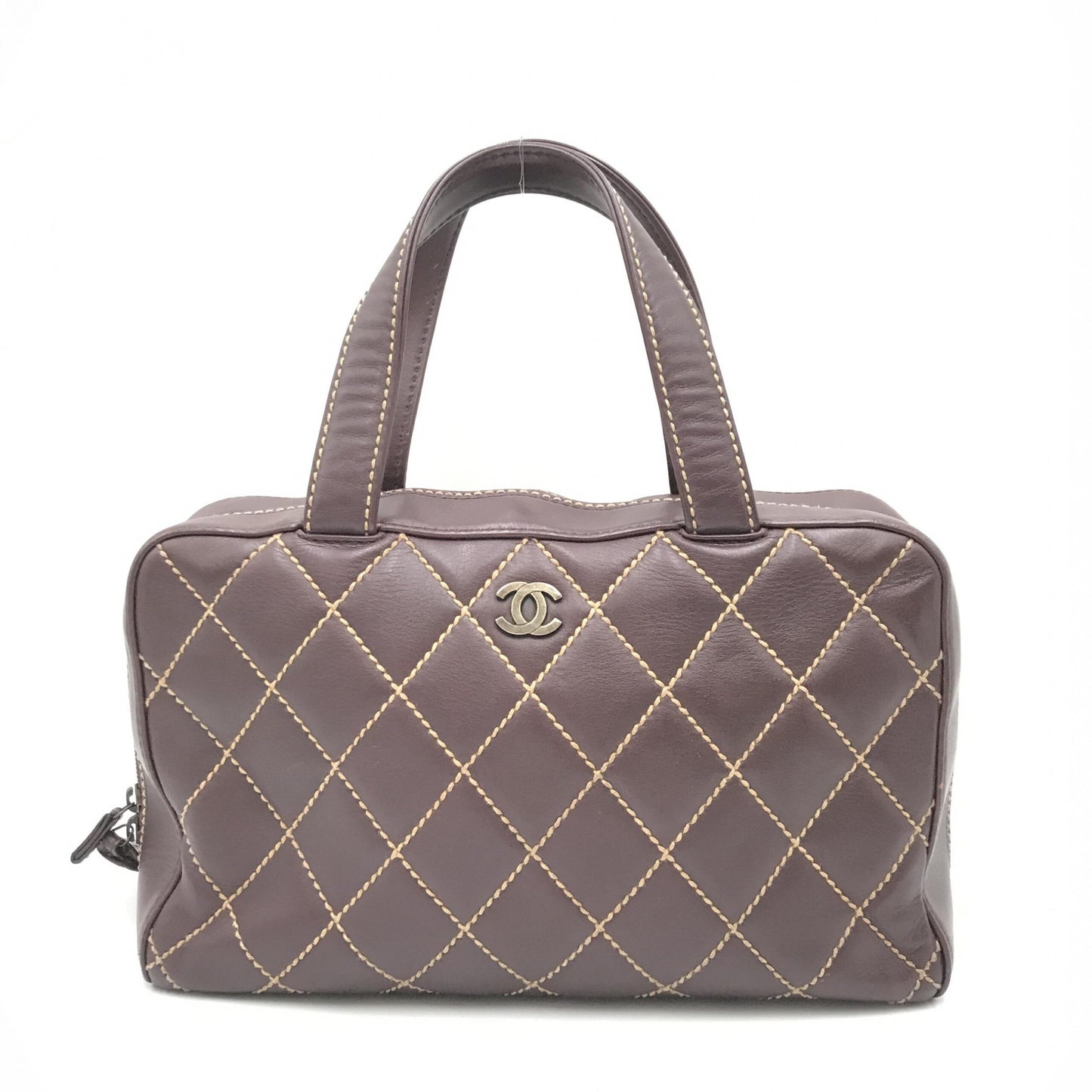 Chanel Wild Stitch Handbag Mini Boston in Rot – Luxus für Anspruchsvolle