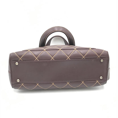 Chanel Wild Stitch Handbag Mini Boston in Rot – Luxus für Anspruchsvolle