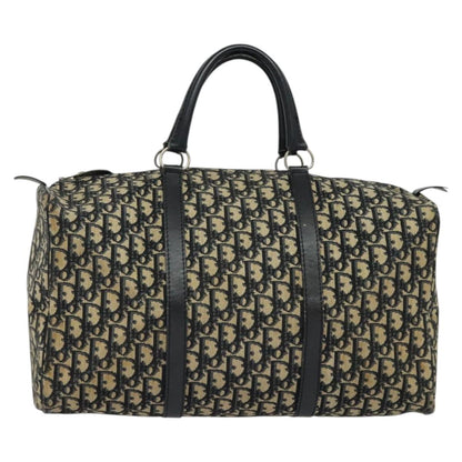 Dior Niebieska Torba Tote Canvas – Elegancka Torebka Vintage w Kolorze Granatowym
