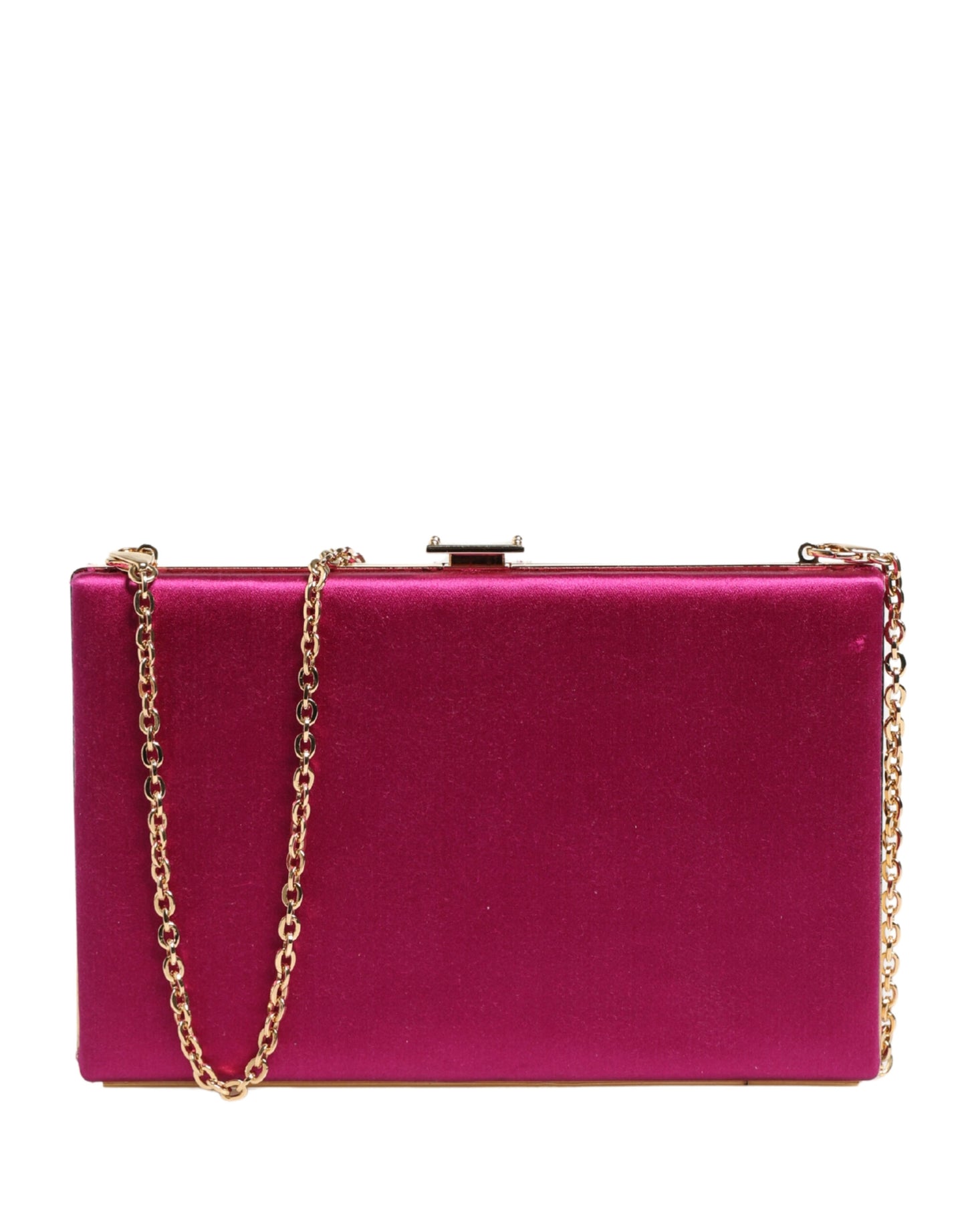 Dolce & Gabbana Pinke Baumwoll Clutch – Exklusive Abendtasche für Damen
