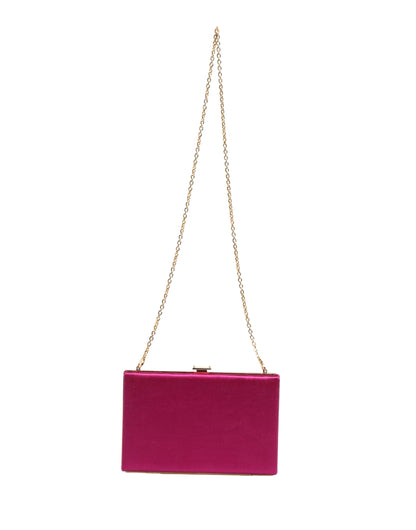 Dolce & Gabbana Pinke Baumwoll Clutch – Exklusive Abendtasche für Damen