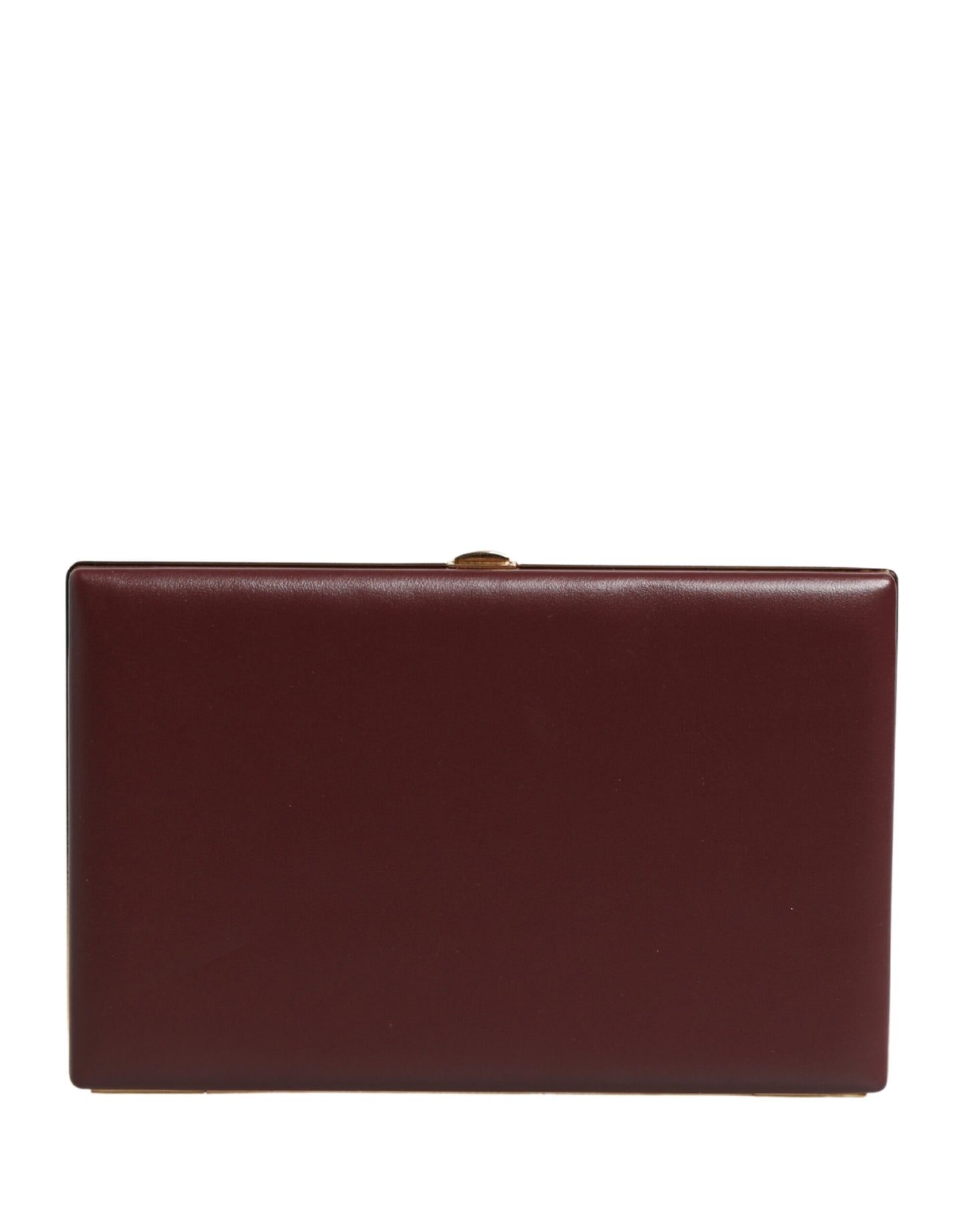 Dolce & Gabbana Braune Kalbsleder-Clutch für Damen – Elegante Abendtasche